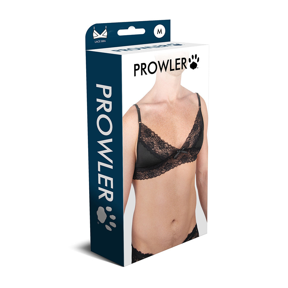 Prowler Lace Bra Black Medium